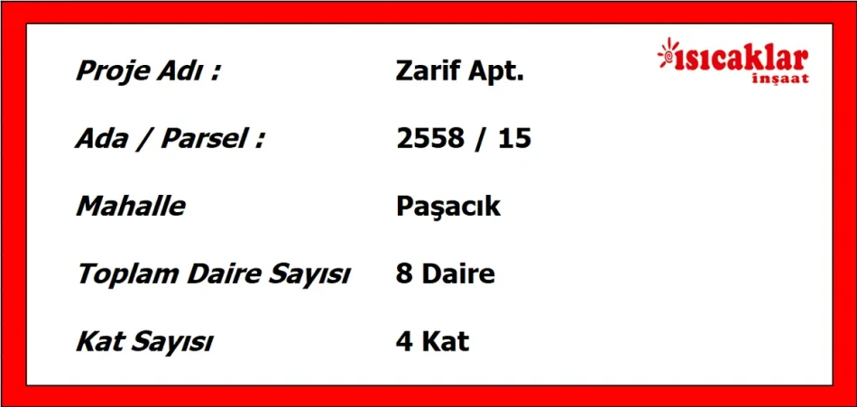 Zarif Apartmanı